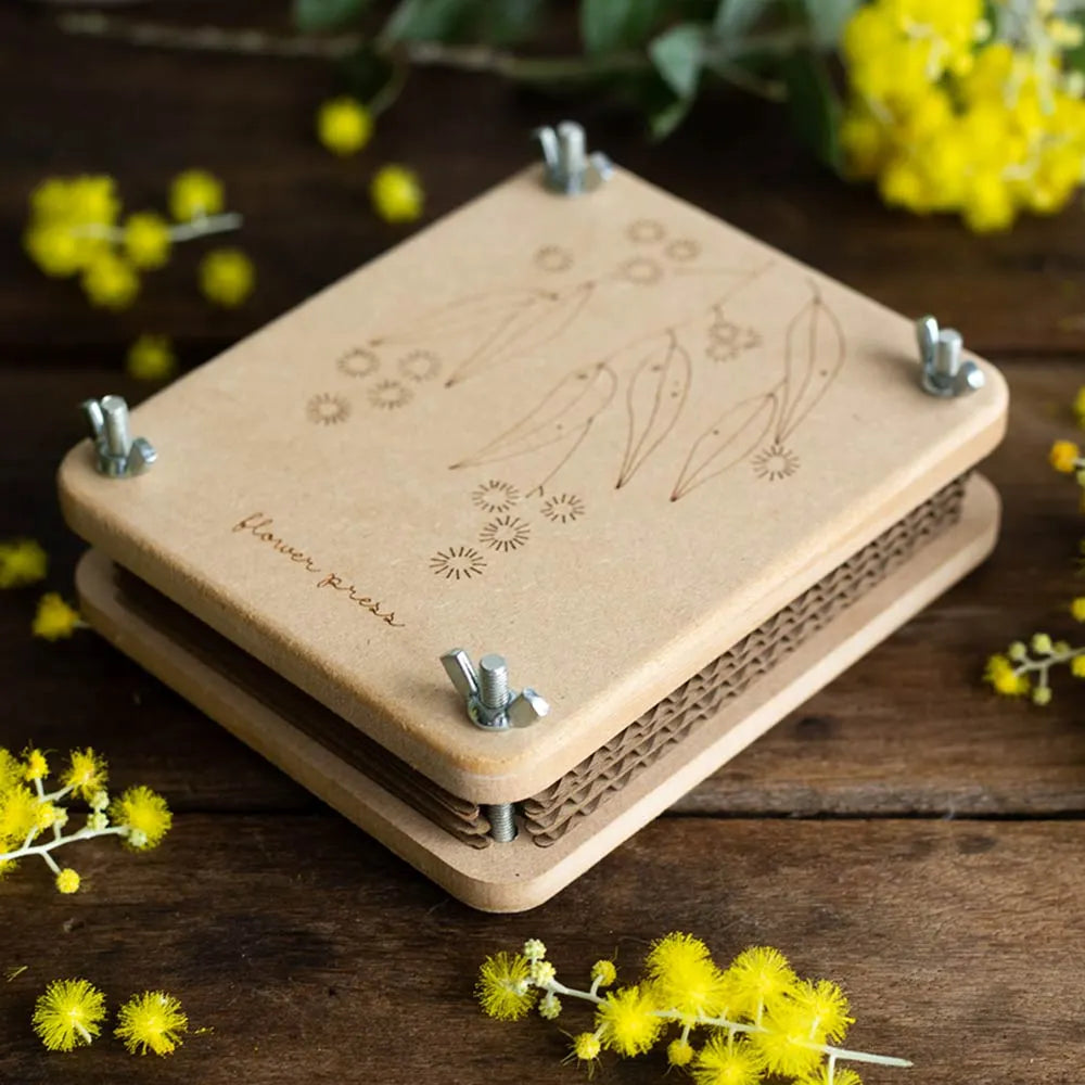 Mini Wattle Flowerpress