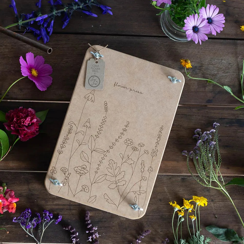 Giant Wildflower Flower Press