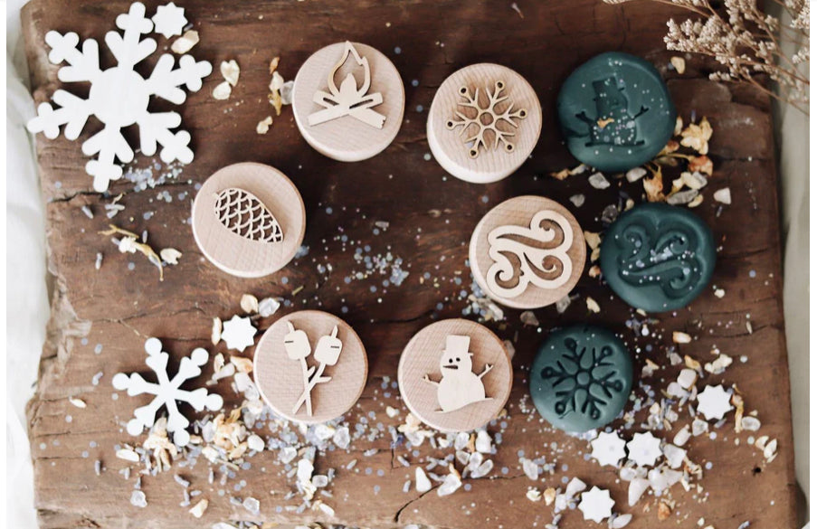 Wooden Stampers - Winter