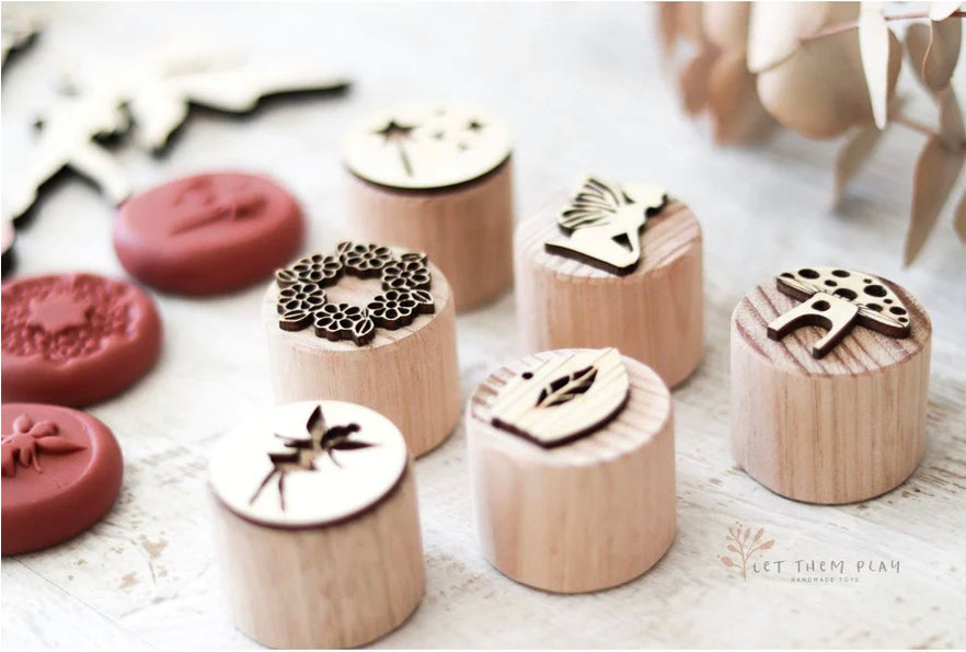 Wooden Stampers - Enchanted Garden