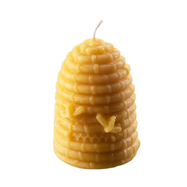 Dipam Beeswax Beehive Candle 7x3cm