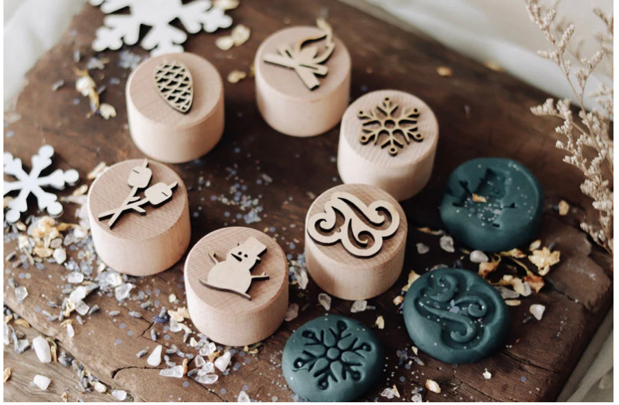 Wooden Stampers - Winter
