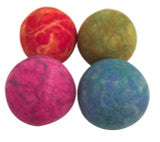 7cm Marble Felt Balls