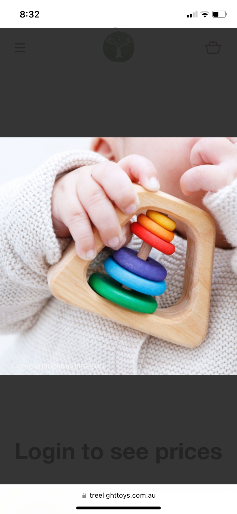 Grimm’s Pyramid Rattle