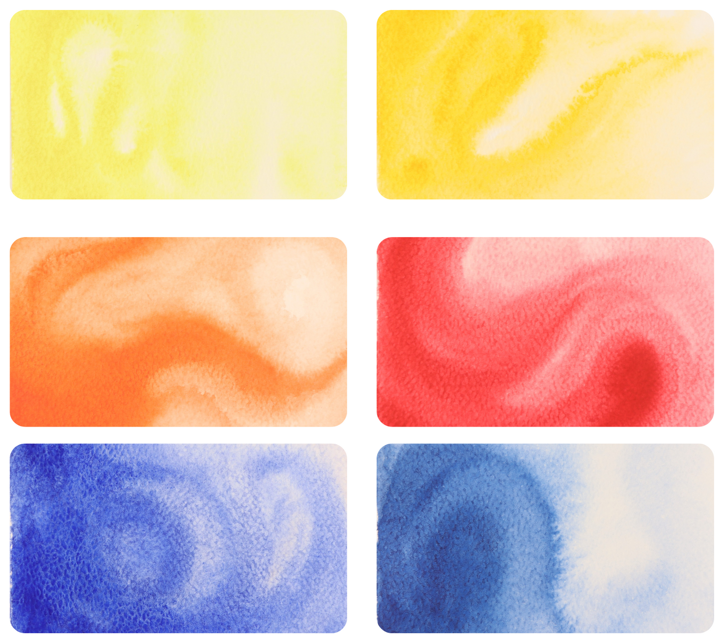 Apiscor Watercolour Paints 6 Set