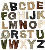 Felt Uppercase Letter Set