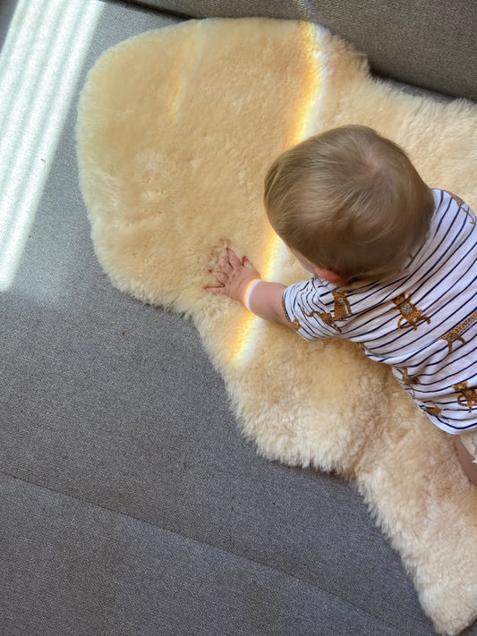 Natural Lambskin Rug