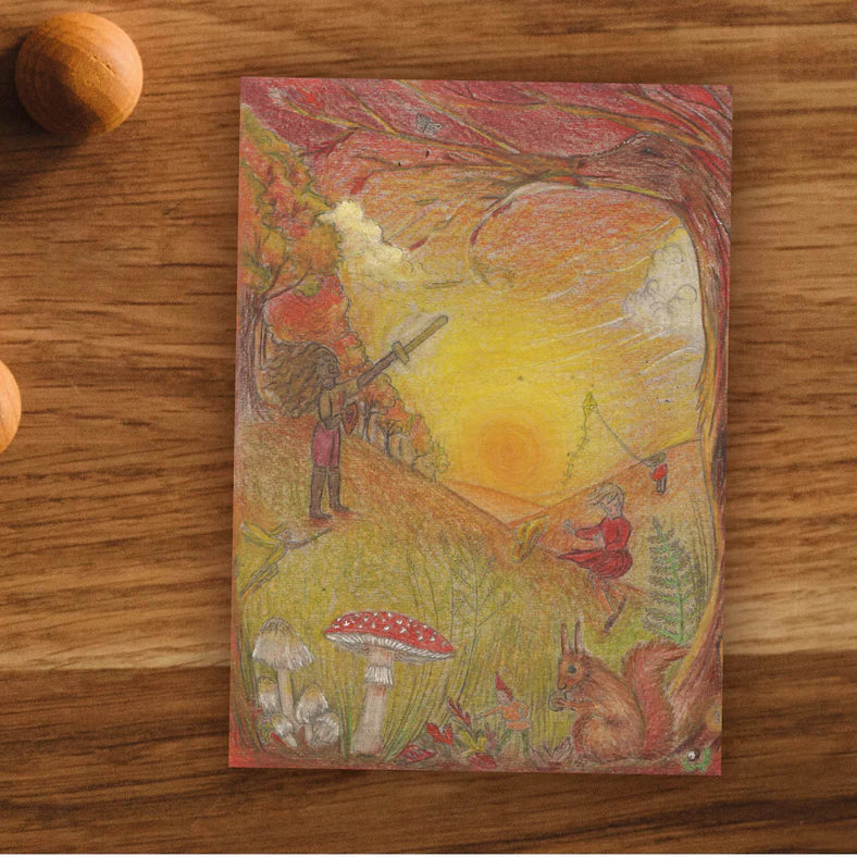 Wilded Family Seasonal Postcard Set