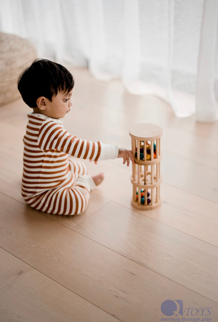 Wooden rainmaker