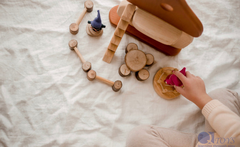 Mushroom House Play Set