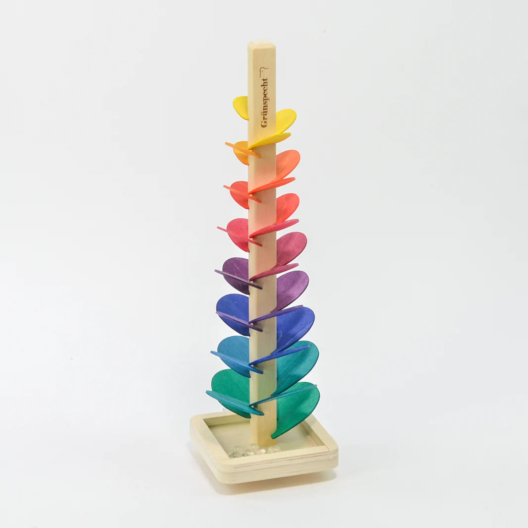Grunspecht Rainbow Musical Sound Marble Tree - Small