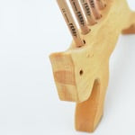 Drei Blatter Wooden Pencil Holder Cat