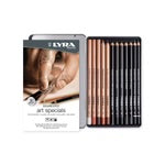 LYRA Rembrandt Art Specials Specialist Drawing Assortment - Tin of 12 Pencils