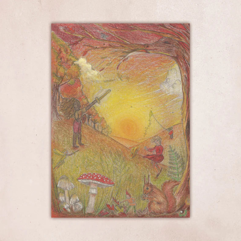 Wilded Family Seasonal Postcard Set