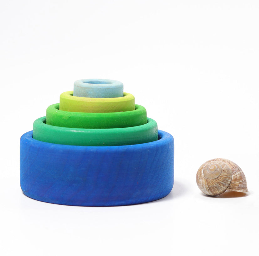 Grimm’s Stacking Bowls Ocean