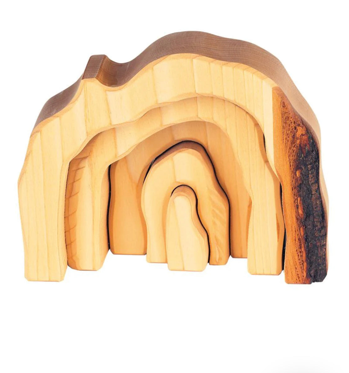 Gluckskafer Wooden Grotto - Natural
