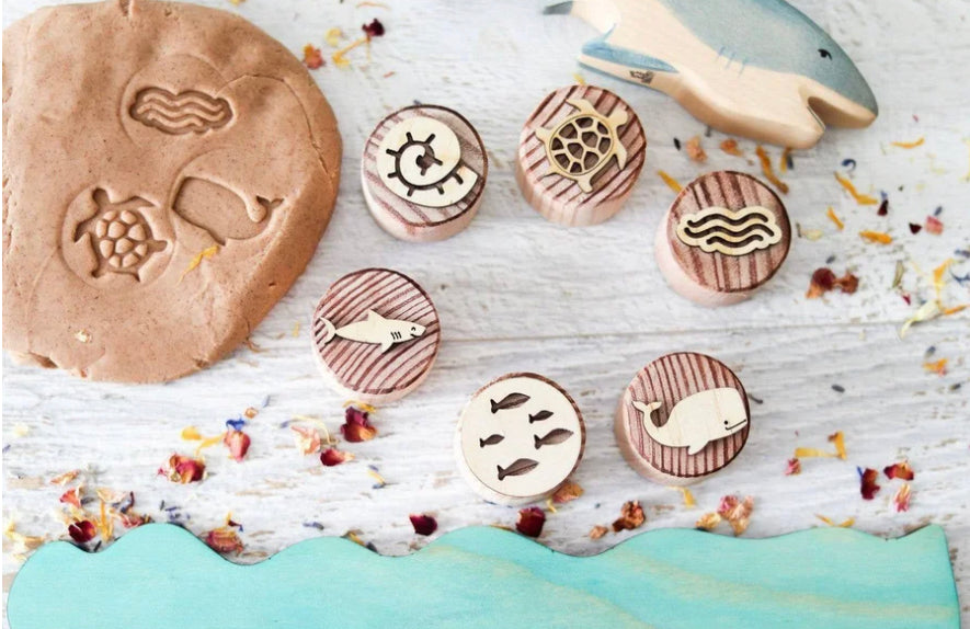 Wooden Stampers - Ocean