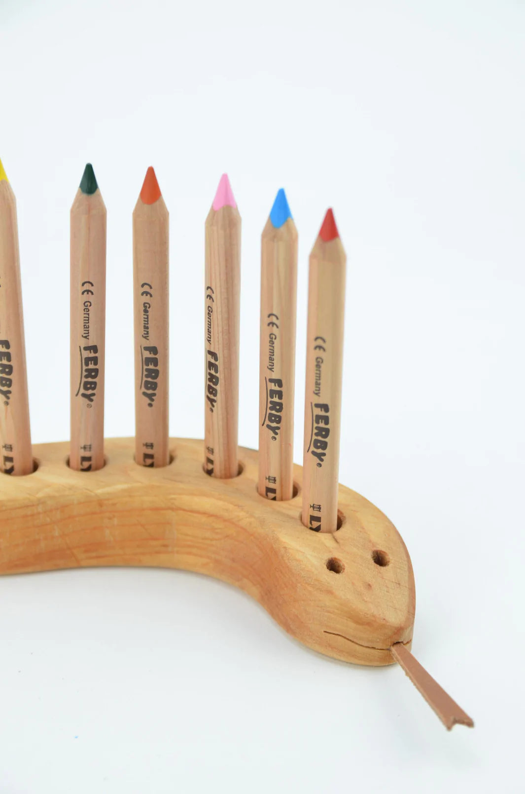 Drei Blatter Wooden Pencil Holder Snake