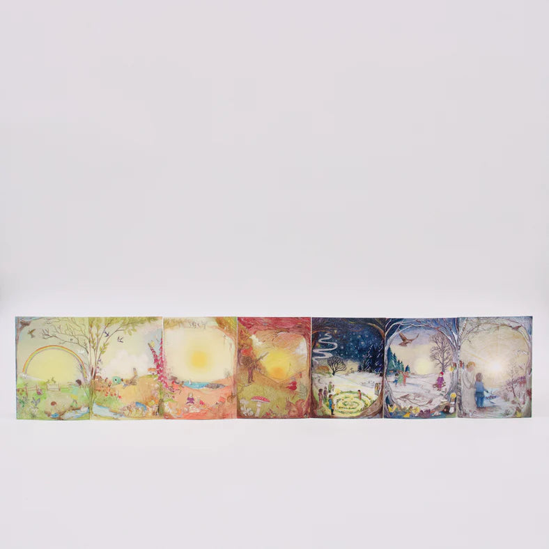 Wilded Family Seasonal Postcard Set