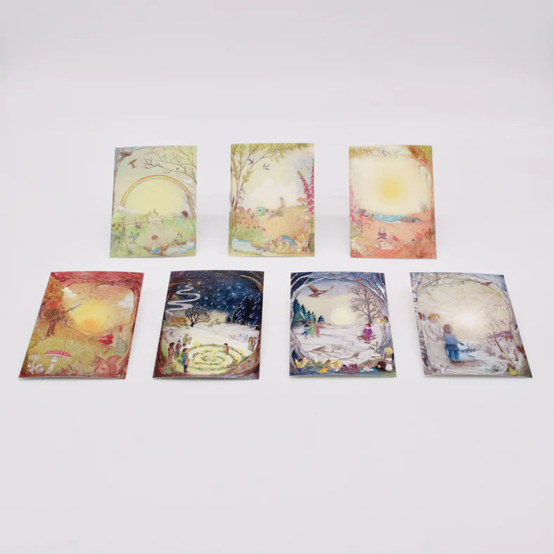 Wilded Family Seasonal Postcard Set