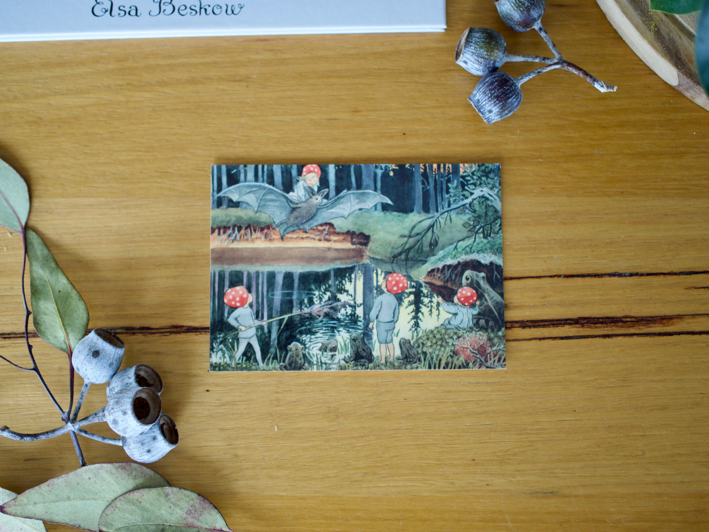 Elsa Beskow Postcard 6x4