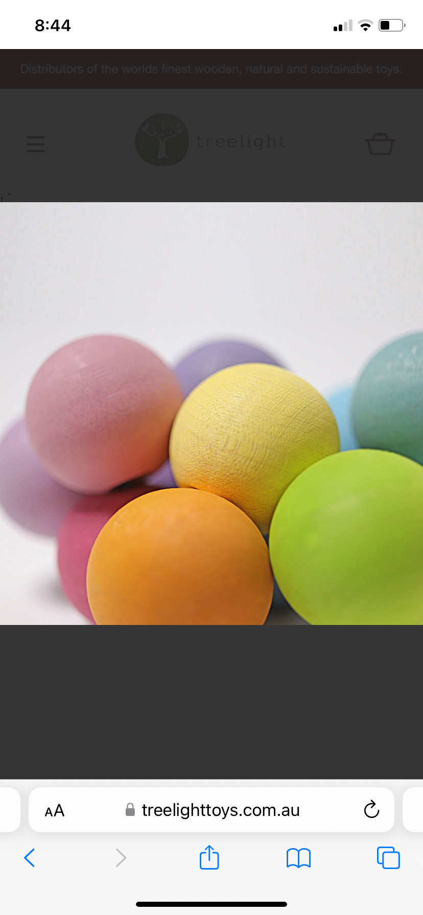 Grimm’s Beads Grasper Pastel
