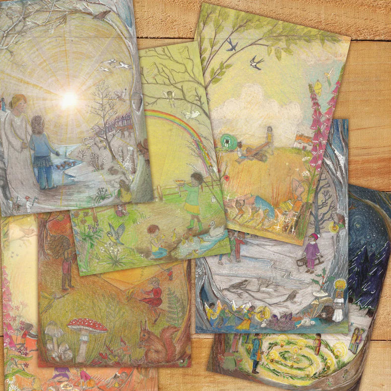 Wilded Family Seasonal Postcard Set