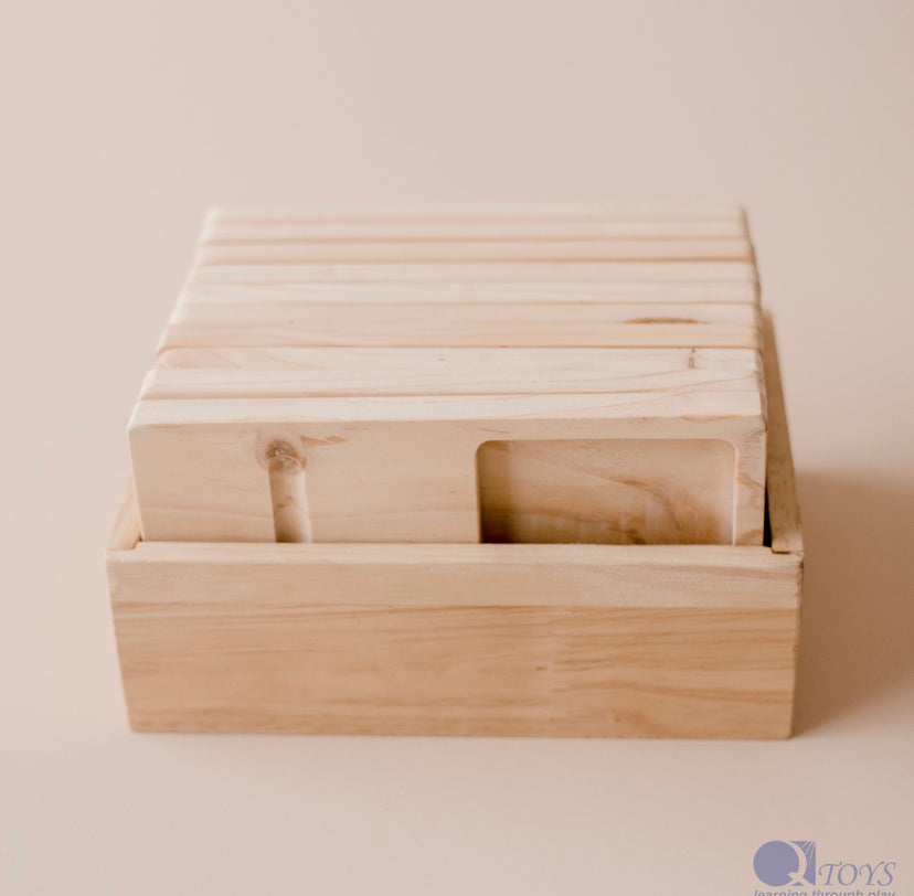 Large Wooden Counting Trays