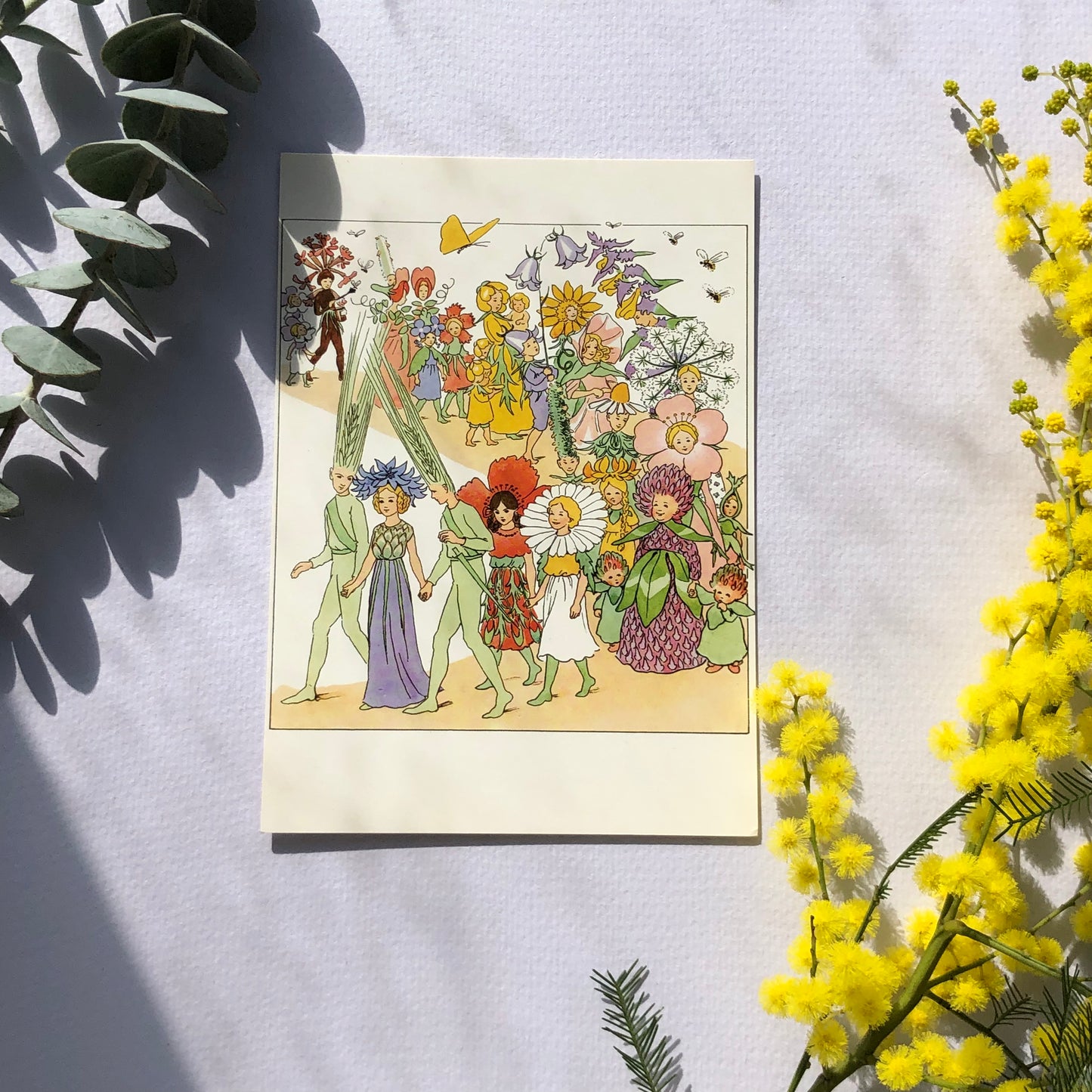 Elsa Beskow Postcard 6x4