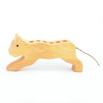 Drei Blatter Wooden Pencil Holder Cat