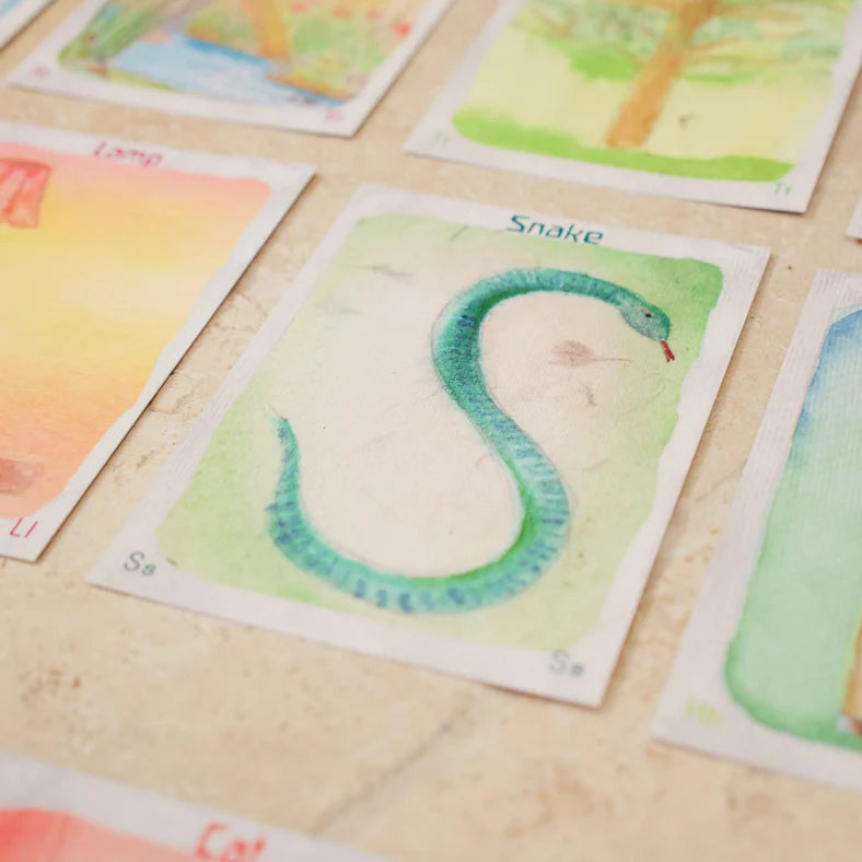 Wilded Family Alphabet Cards - Original