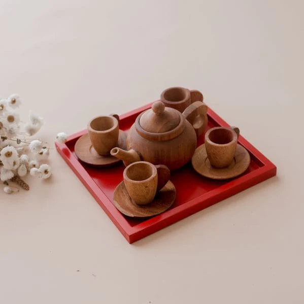 Mahogany Tea Set