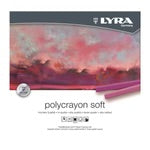 LYRA Polycrayons Soft Pastels - Cardboard Box of 24