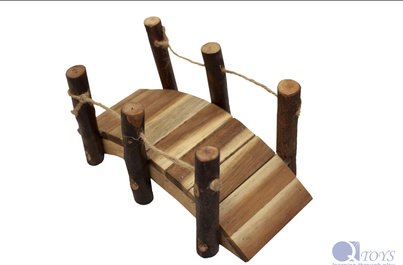 Wooden Toy Bridge