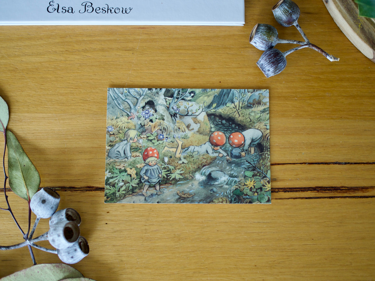 Elsa Beskow Postcard 6x4