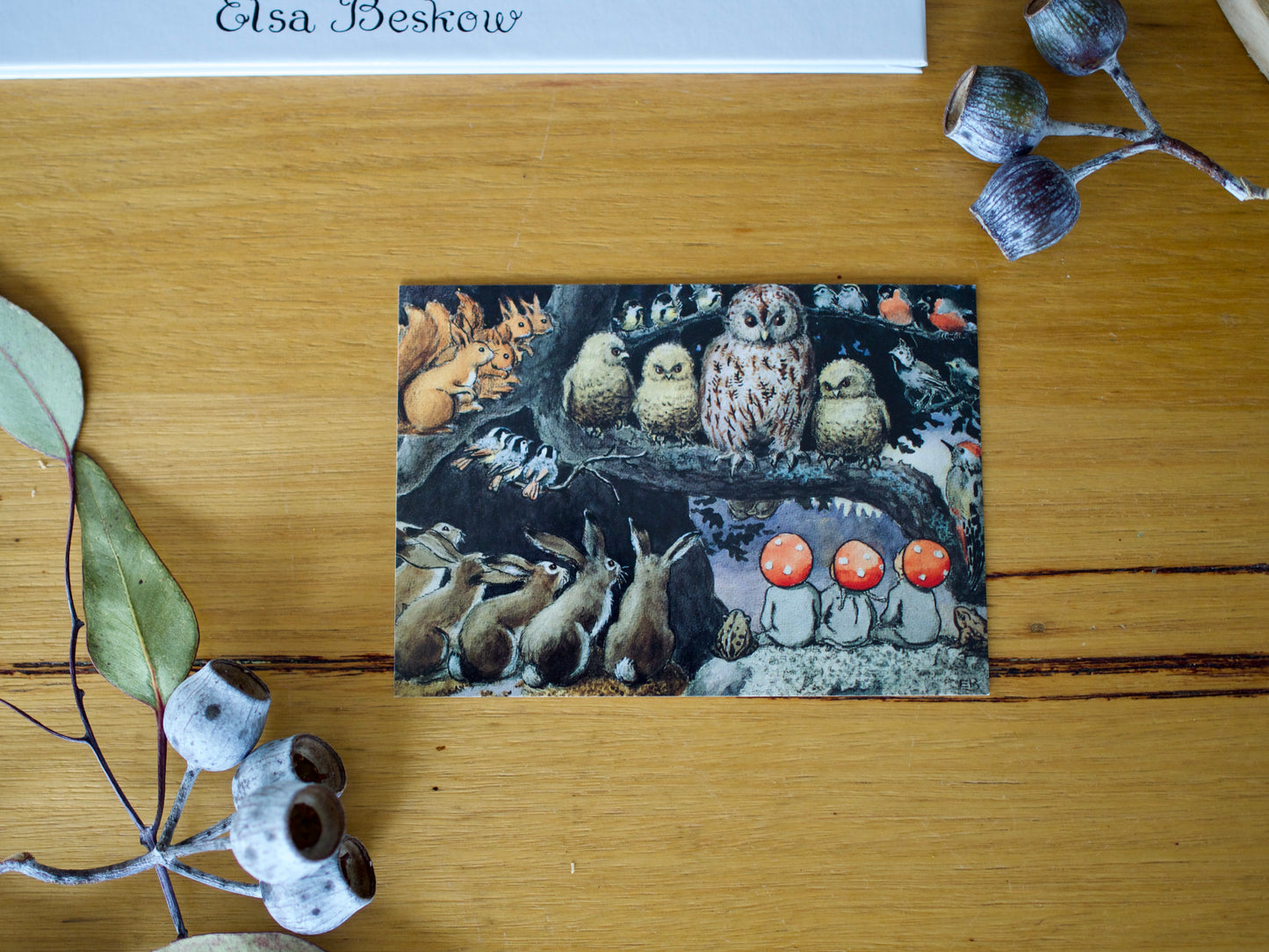 Elsa Beskow Postcard 6x4