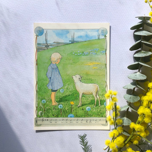 Elsa Beskow Postcard 6x4