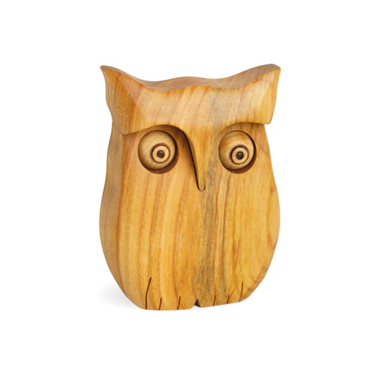 Wooden Owl 6.5cm