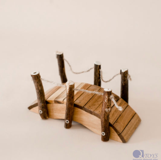 Wooden Toy Bridge