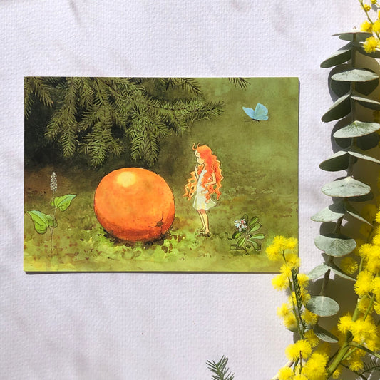 Elsa Beskow Postcard 6x4