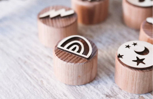 Wooden Stampers - Weather