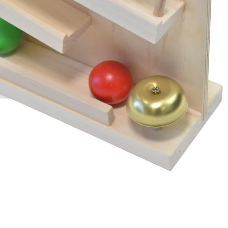 Grunspecht Marble Run House with Bell