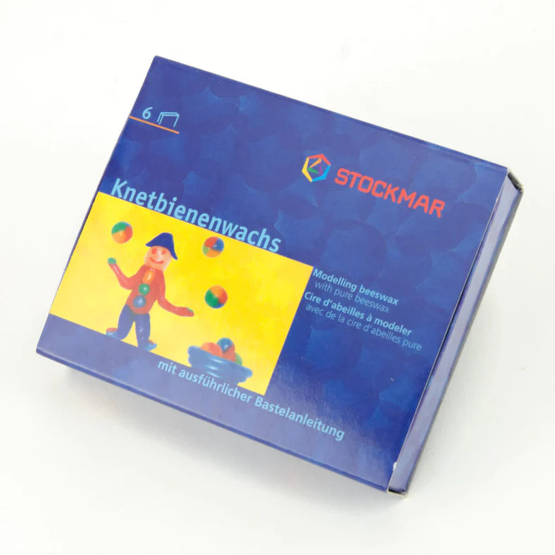 Stockmar Modelling Beeswax 6 Assorted Colours