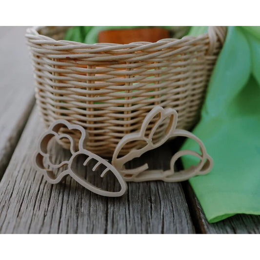Mini Bunny and Carrot Eco Cutter Set