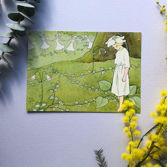 Elsa Beskow Postcard 6x4