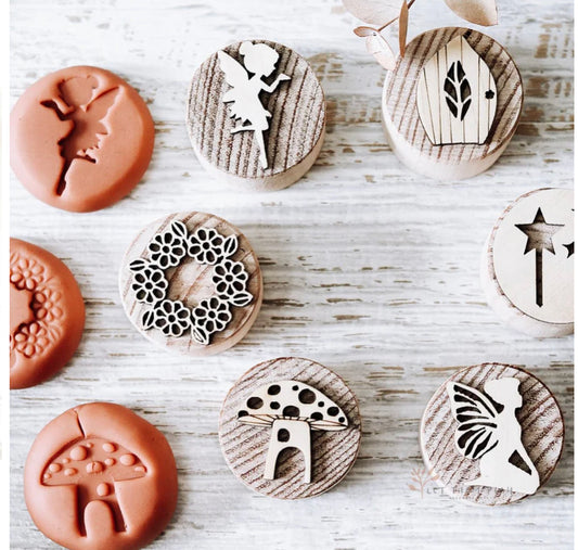 Wooden Stampers - Enchanted Garden